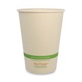 World Centric No Tree Paper Bowls, 32 oz, 4.4" Diameter x 5.8"h, Natural, Sugarcane, PK500, 500PK BO-SU-32